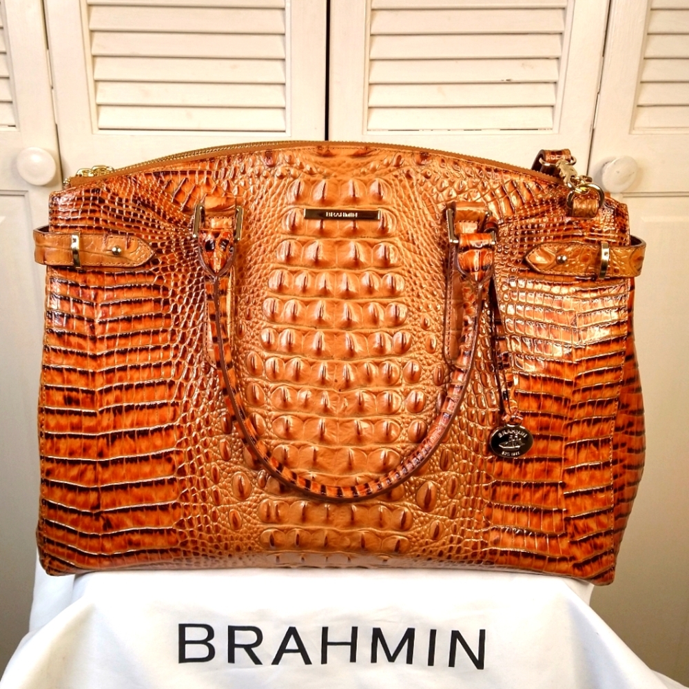 Brahmin Audra Toasted Almond Melbourne Women's Handbag